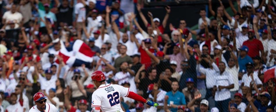Juan Soto se despide de la afición con un jonrón en el juego final entre Dominicana y Detroit