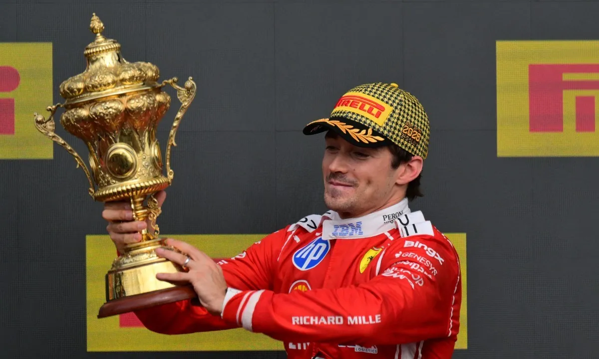 Charles Leclerc gana el Gran Premio de Gran Bretaña