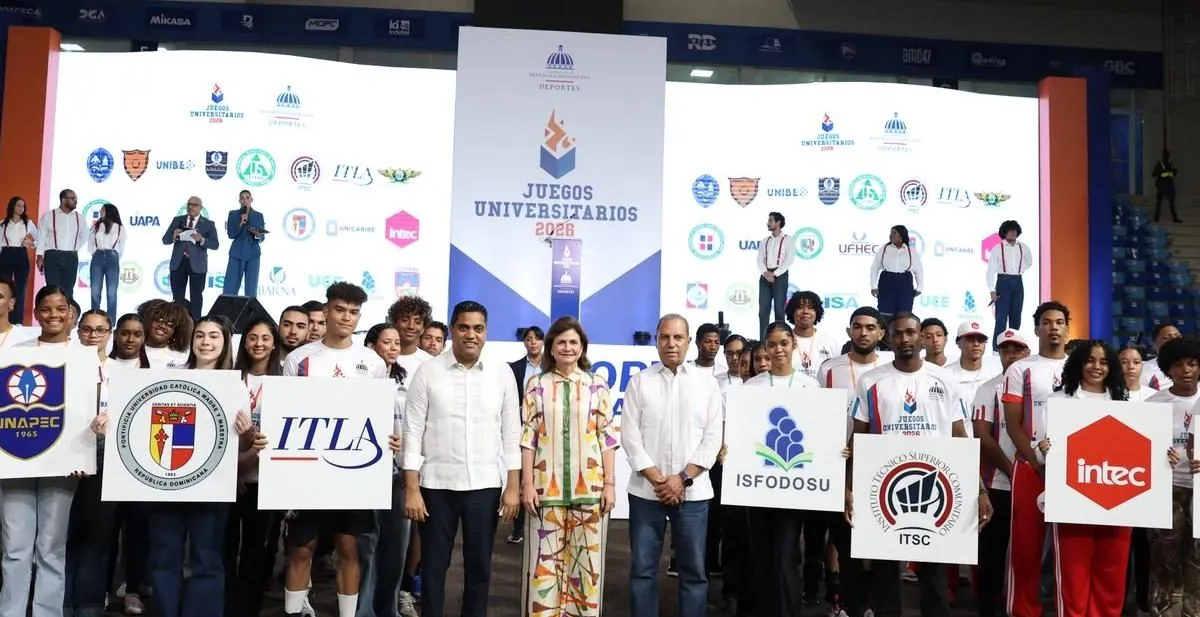Peña y Cruz inauguran Juegos Deportivos Universitarios 2026