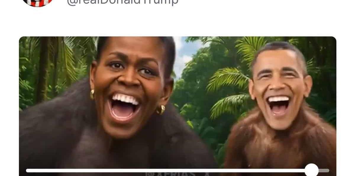 La publicación de un video racista contra los Obama fue un "error" de un "empleado", dice la Casa Blanca
