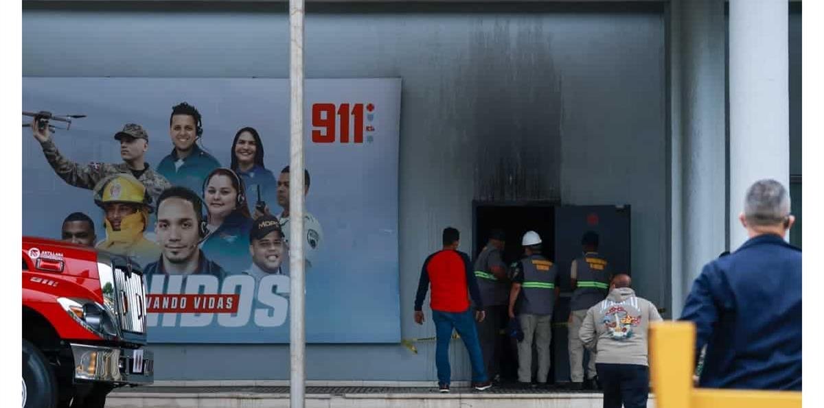 Investigan causa del conato de incendio en la sede del Sistema del 9-1-1