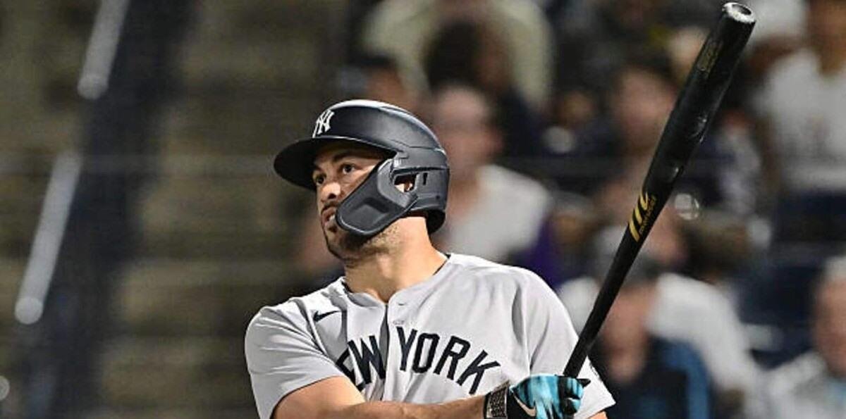 Giancarlo Stanton sobre el dolor en ambos codos: "No puedo abrir ni una bolsa de papas fritas"