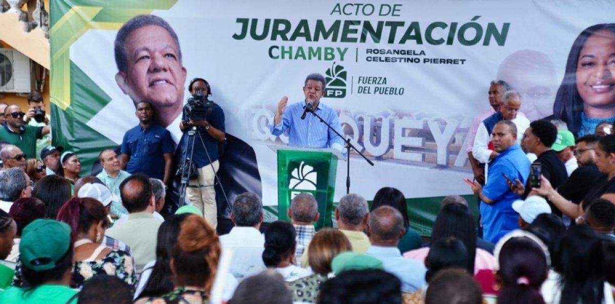 Leonel asegura su partido gana al PRM 47% a 38%