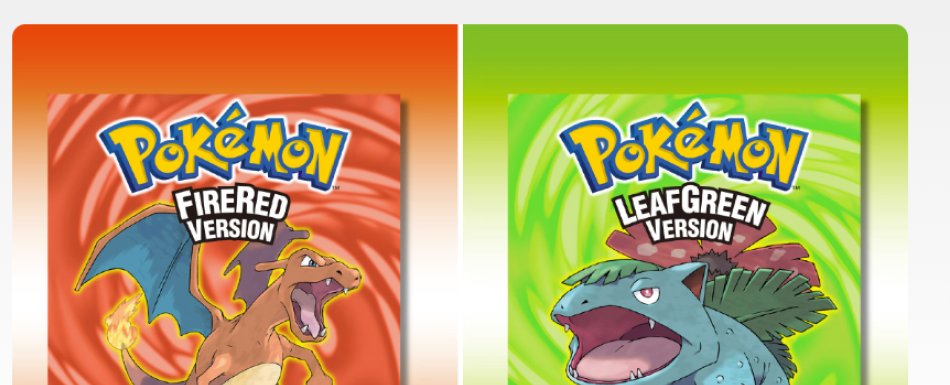 Nintendo recupera Pokémon Rojo Fuego y Verde Hoja