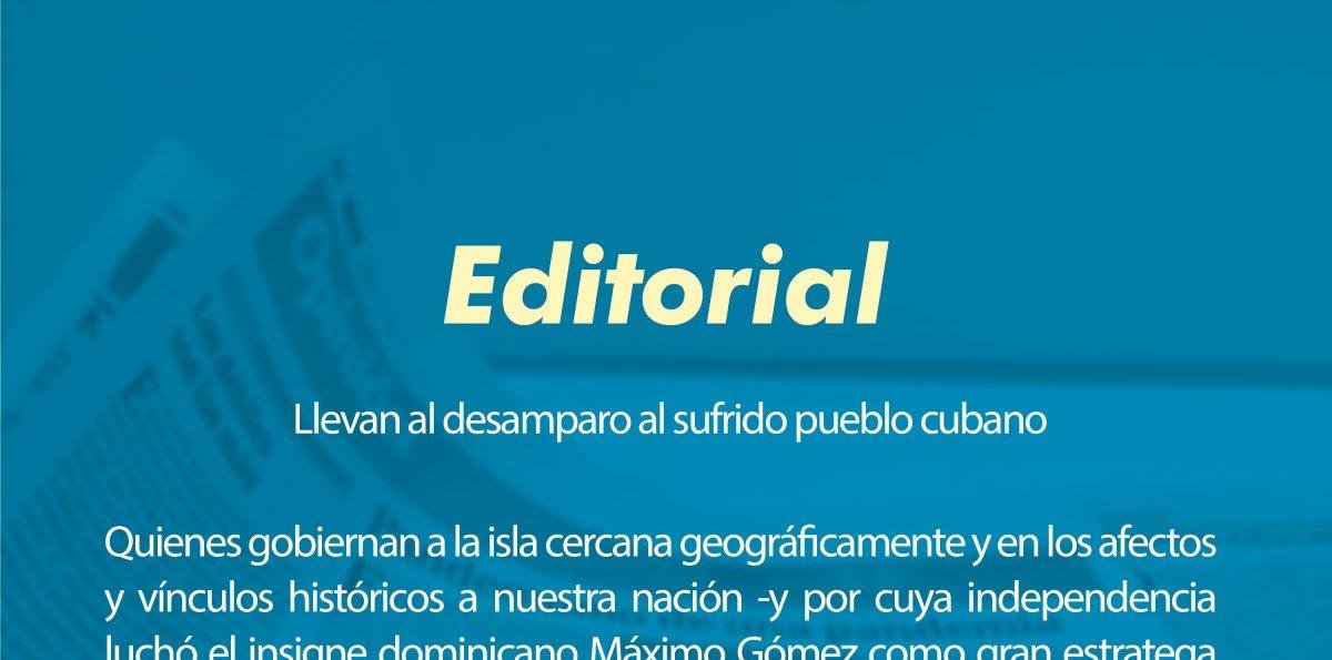 Llevan al desamparo alsufrido pueblo cubano