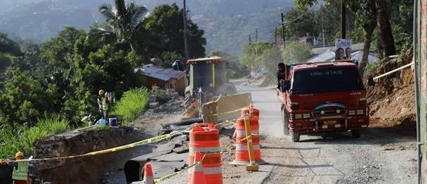 La ampliación de la carretera Cambita–Los Cacaos alcanza un 40 % de ejecución