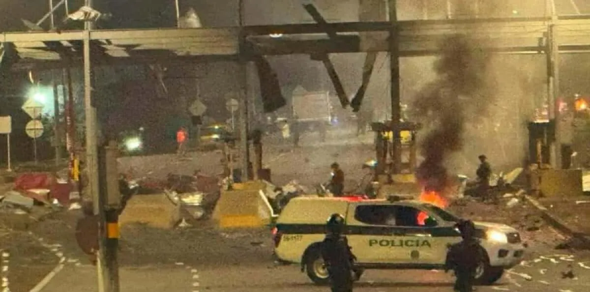 Al menos once heridos por atentado terrorista en Colombia