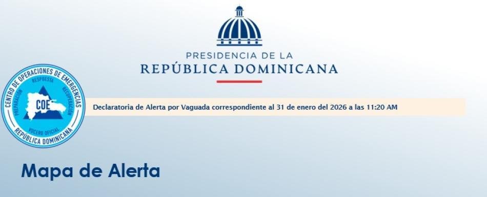 Cinco provincias en alerta verde por vaguada