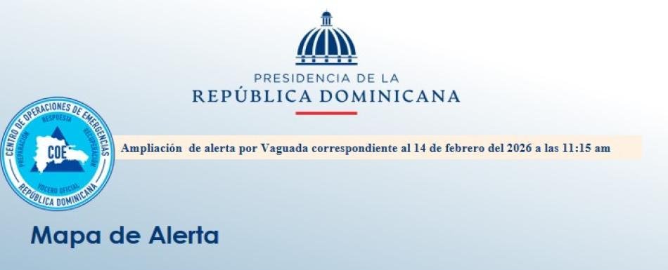 Aumentan a 10 provincias en alerta verde por vaguada