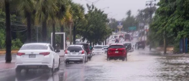 Lluvias y tormentas eléctricas en gran parte de Rep. Dominicana