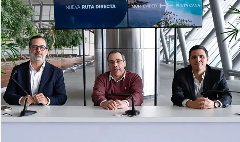 Arajet presentó sus vuelos a Montevideo que iniciarán 2027