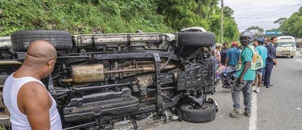 Muertes y heridos por accidentes de tránsito se redujeron en 2025