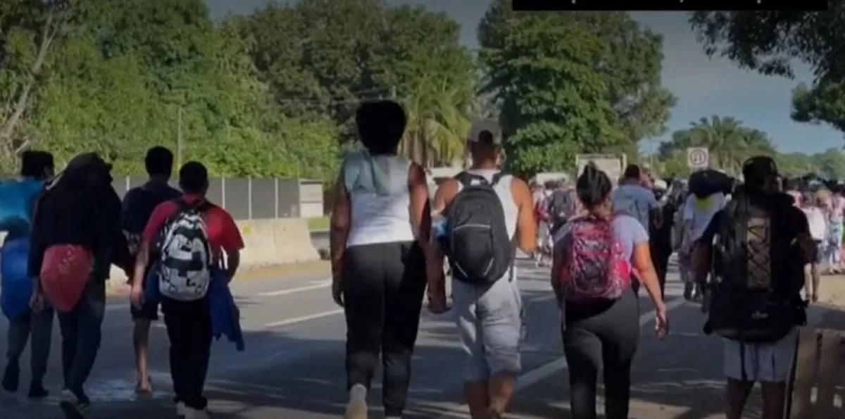 Se desconoce si hay dominicanos en una caravana de más de 600 migrantes rumbo a la frontera de EE. UU.