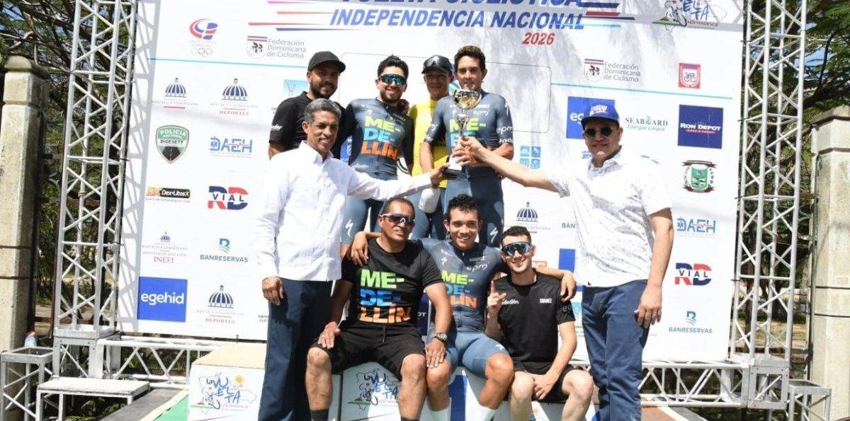 Wilmar Paredes y el Team Medellín, los campeones