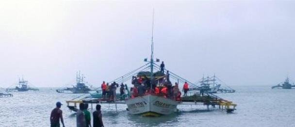 Reportan ocho muertos en el sur de Filipinas al hundirse un ferri con más de 300 pasajeros