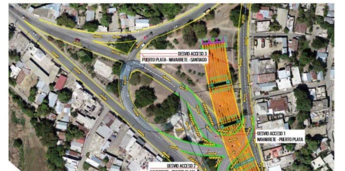 Trabajos en la autopista Duarte: rutas alternas recomendadas