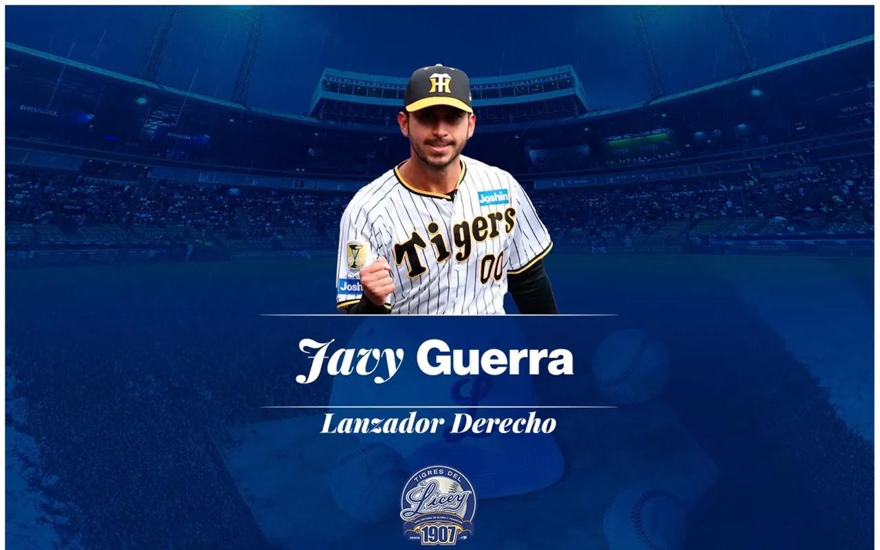 Licey contrata como refuerzo al lanzador Javy Guerra para 2026