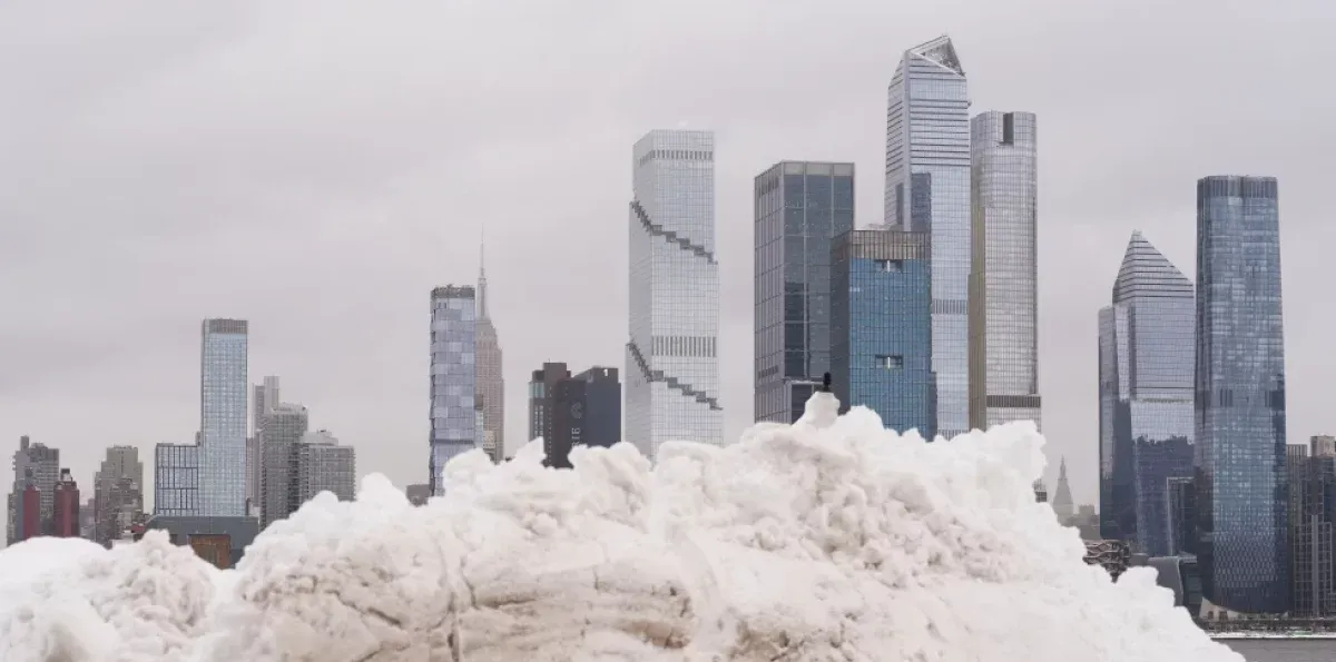 Estados Unidos enfrenta más nevadas: 60 ciudades con acumulaciones superiores a la media