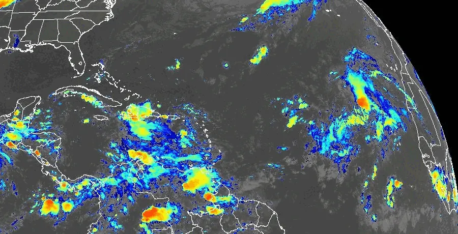 Lluvias esta tarde en las regiones noreste y el Cibao