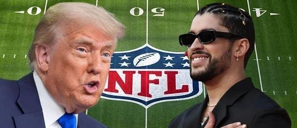 Donald Trump dice que no asistirá al Super Bowl y que está "en contra" de Bad Bunny y Green Day