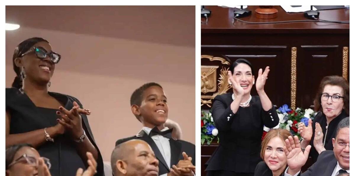 "El país ha mejorado dentro de lo que cabe"; el niño "pico de oro" tras discurso de Luis Abinader