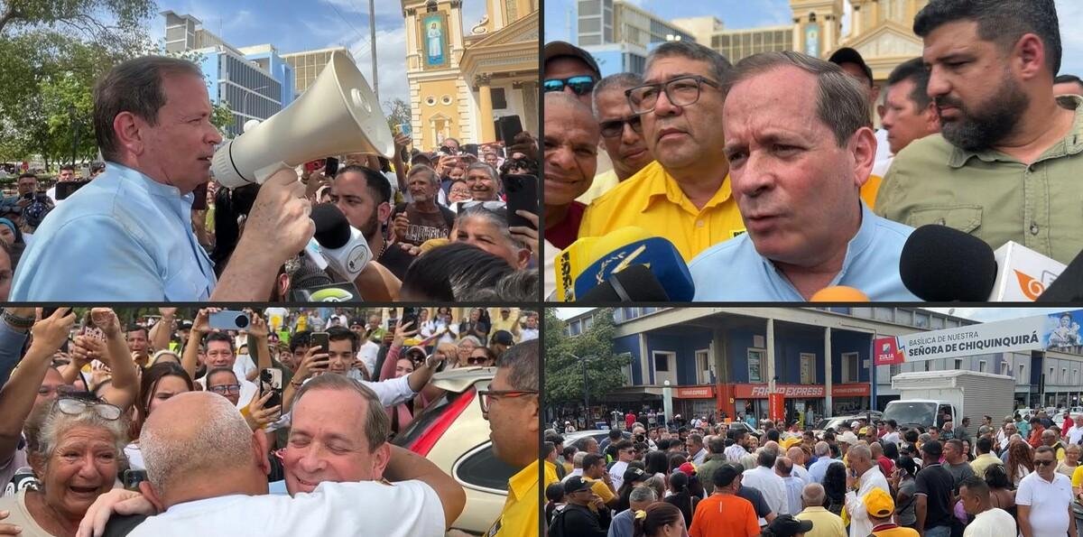 "Democracia" y "libertad para todos", dice Guanipa tras ser amnistiado en Venezuela